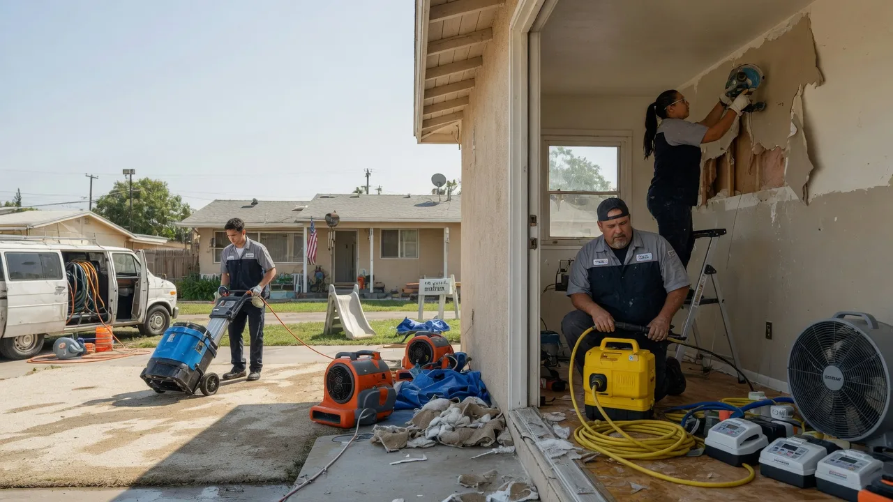 Water Damage Restoration in Valencia, CA near me